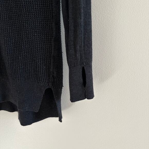 Lululemon The Sweater Life V-Neck Pullover Sweater Black 4 - Picture 6 of 8